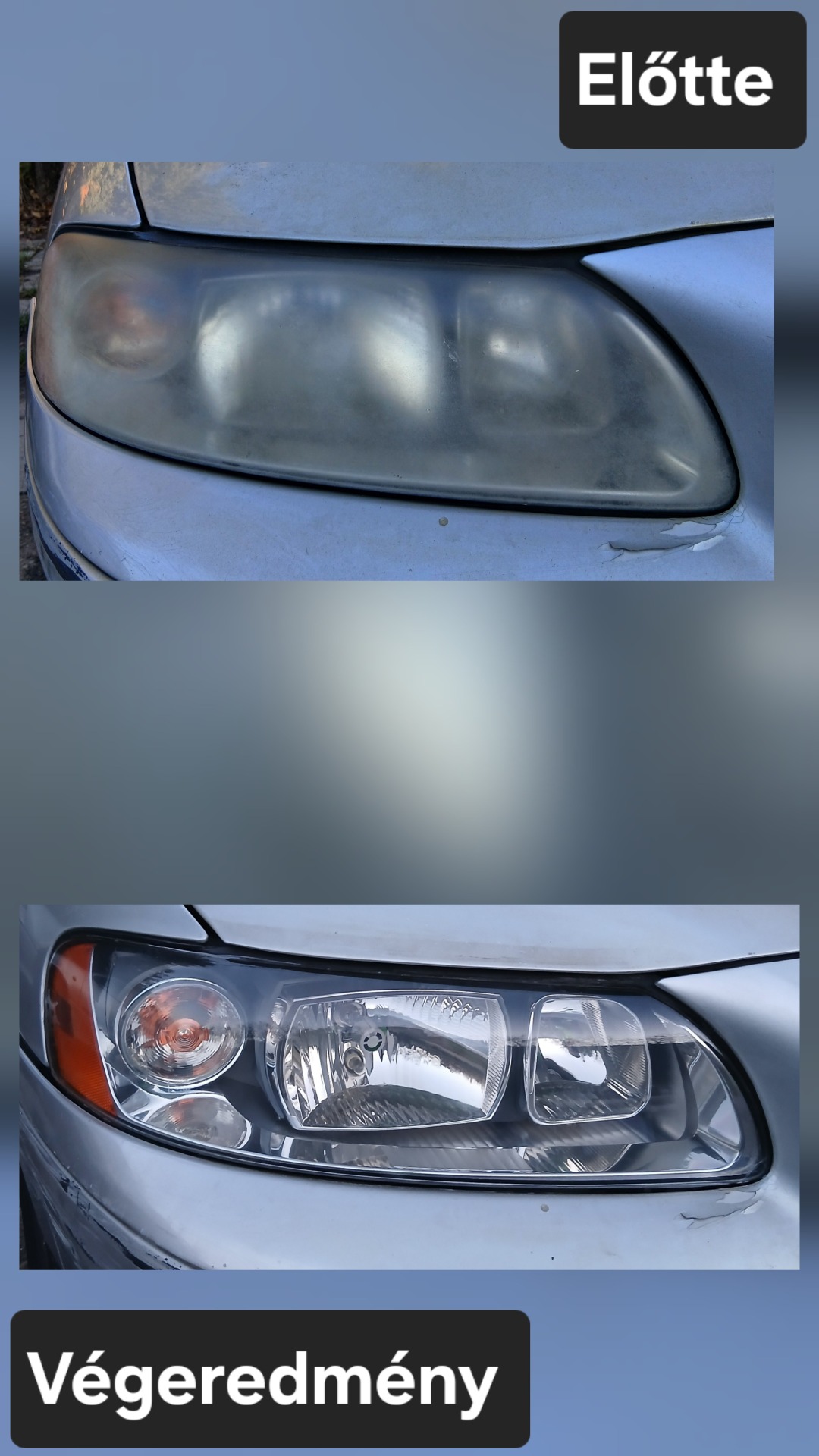 Volvo CX 70 kombi védőfóliázva